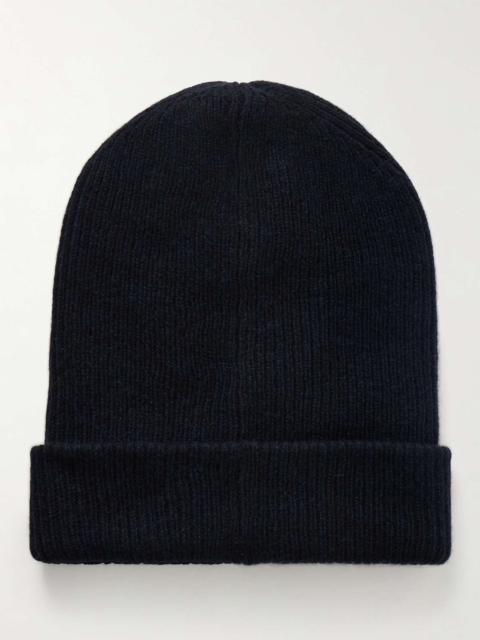 Parker Ribbed Cashmere Beanie