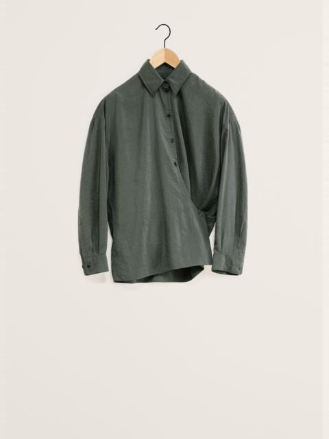 Lemaire STRAIGHT COLLAR TWISTED SHIRT