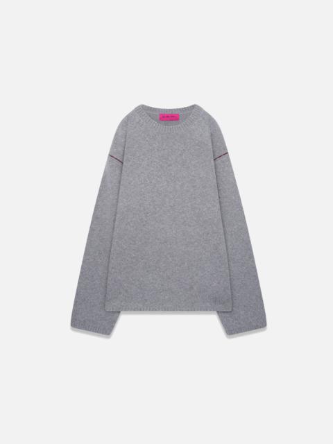 The Elder Statesman GLACIER ROLL EDGE PULLOVER