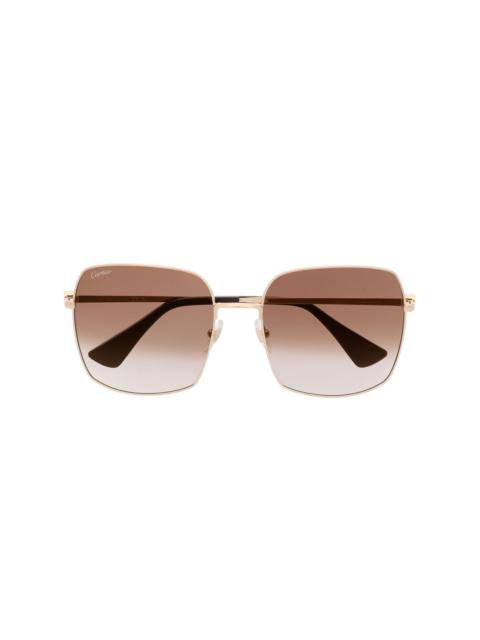 square-frame sunglasses