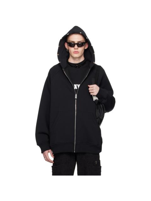 1017 ALYX 9SM Black Lightercap Hoodie