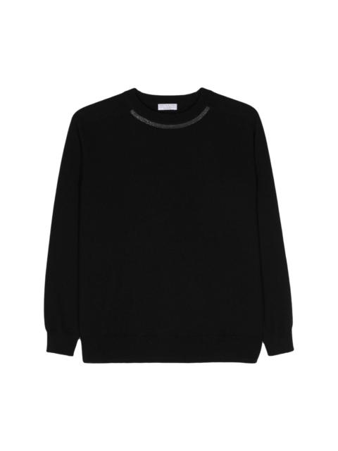 Brunello Cucinelli crew-neck cashmere jumper