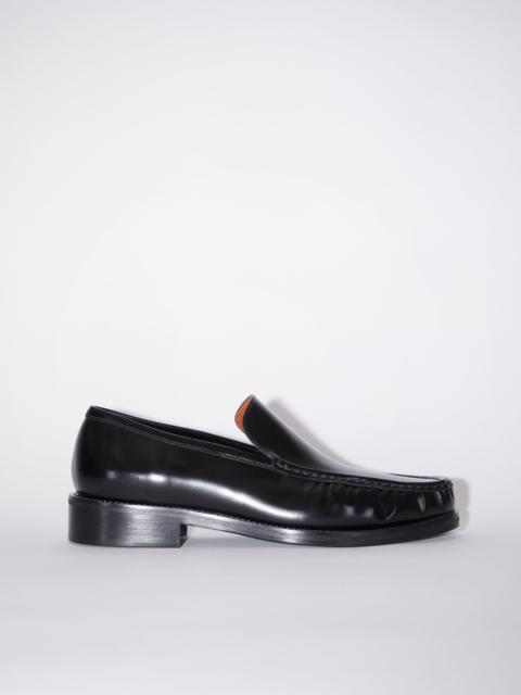 Acne Studios Leather loafers - Black