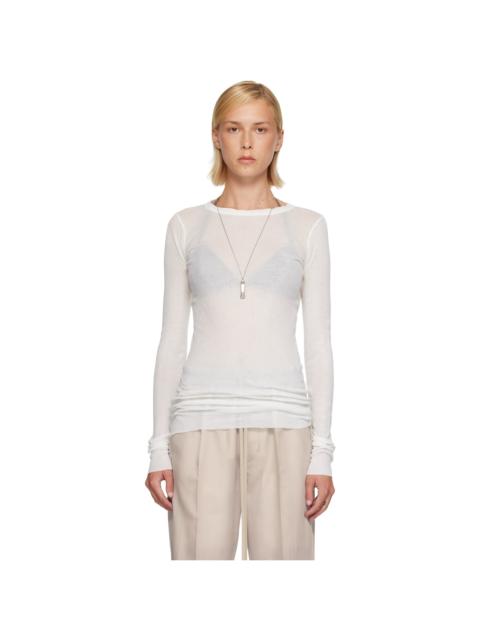 Rick Owens Off-White Tower Rib LS T-shirt