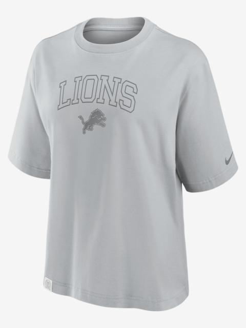 Nike Detroit Lions Arch Boxy Women's Nike NFL T-Shirt
