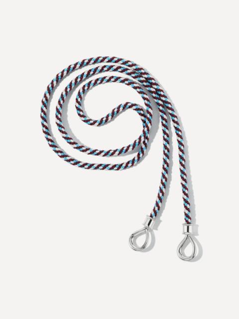 MARLA AARON Sterling Silver String Project Necklace in Rugby