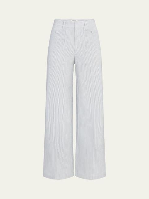 FRAME The Stripe Modernist Pocket Trousers