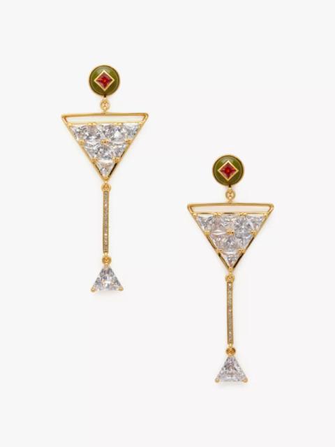 kate spade Shaken Or Stirred Statement Earrings
