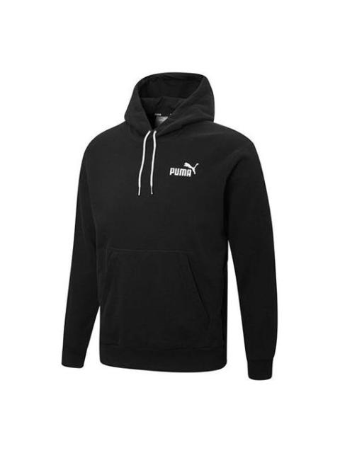 PUMA PUMA Ess + Contrasting Colors Chest Embroidered Logo Black 849585-01