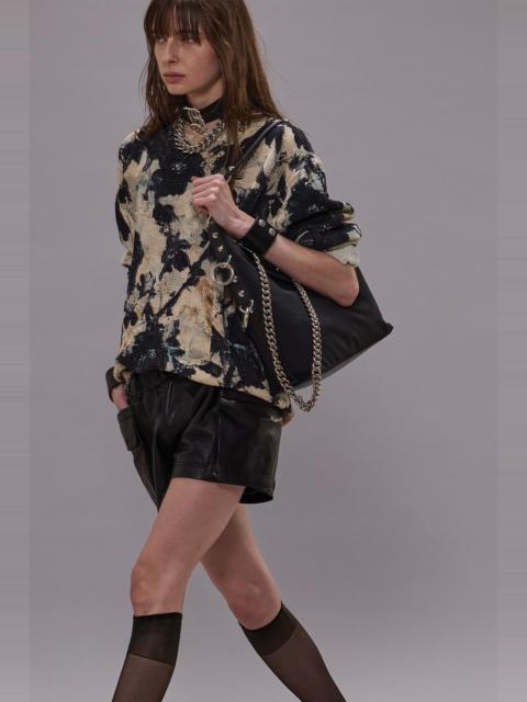 R13 PRINTED BOYFRIEND SWEATER