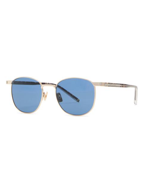 SAINT LAURENT Saint Laurent Round-frame Resin Sunglasses
