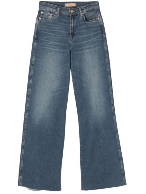 7 For All Mankind Lotta high-rise wide-leg jeans