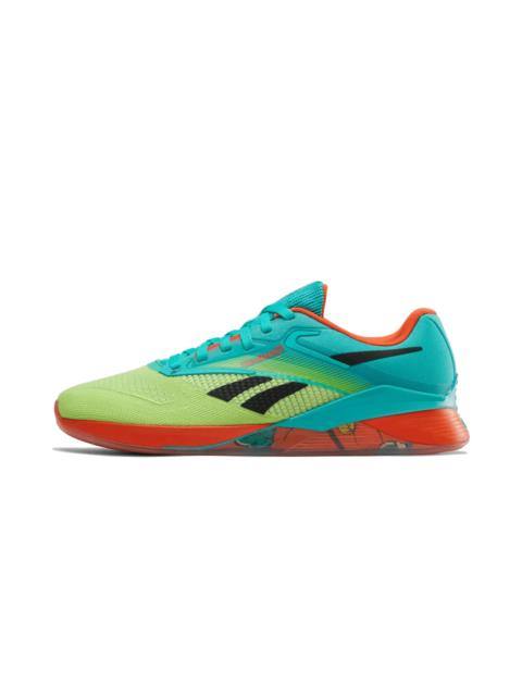 Reebok Nano X4 "Unleashed Green Acid Yellow" 100211606