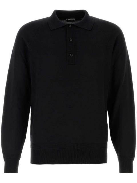 TOM FORD knitted polo sweater