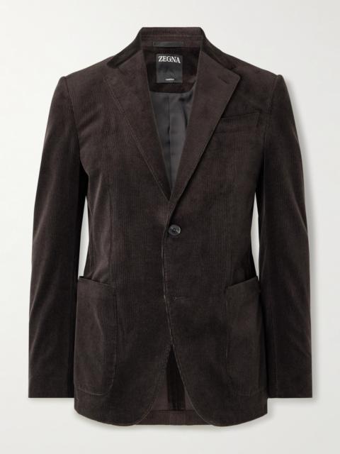ZEGNA Cotton-Blend Corduroy Blazer