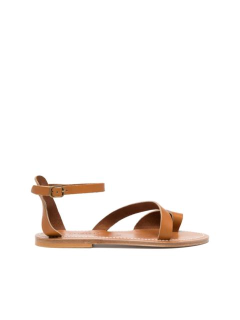 K.JACQUES leather ankle-strap sandals
