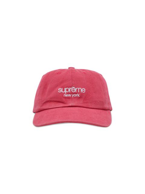 Supreme Classic Logo 6-Panel 'Pink'