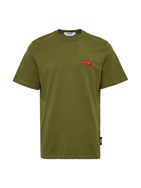 MSGM Rabbit Logo T-Shirt