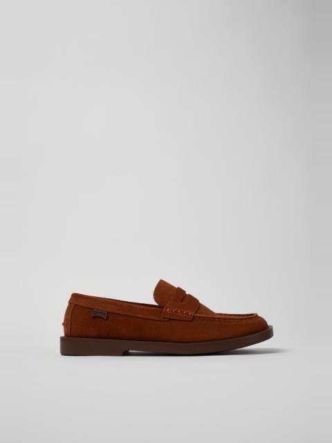 CAMPERLAB Brown Nubuck Shoes for Men.