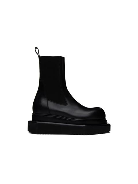 Rick Owens Black Beatle Turbo Cyclops Boots
