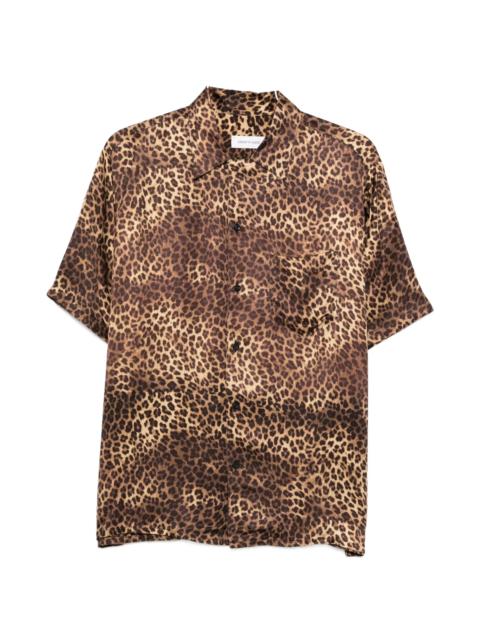ERNEST W. BAKER Ernest W. Baker Animal-print Short-sleeve Shirt