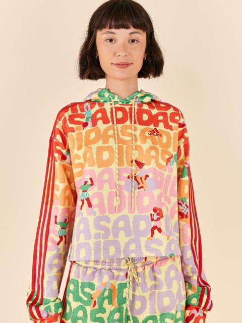 FARM RIO Adidas Farm Hoodie Pearl Citrine