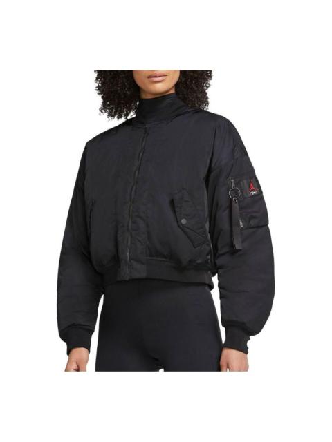 Jordan (WMNS) Air Jordan Flight Jacket 'Black' CW6449-010