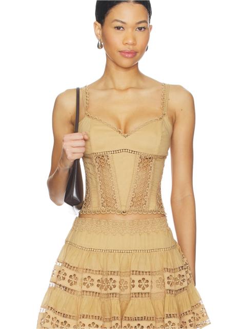 Charo Ruiz Bustier Top Poppy