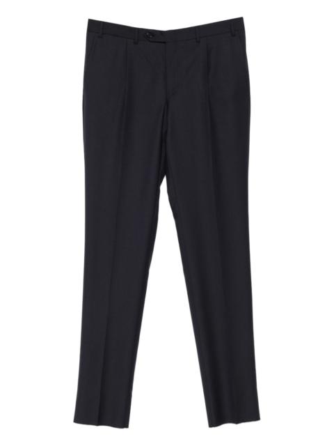 Canali pleated trousers