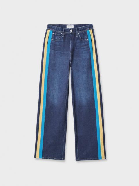 rag & bone rb Miramar Sport Stripe Track Pant Cotton Terry
