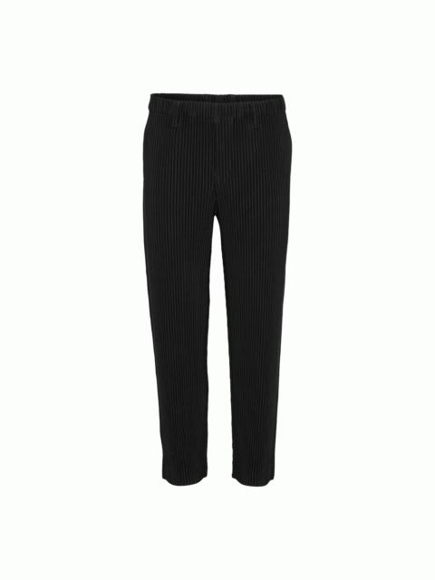 ISSEY MIYAKE SS25 PLEATED PANTS - BLACK