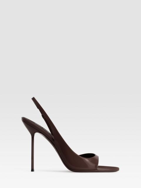 PARIS TEXAS PATENT LEATHER SANDAL