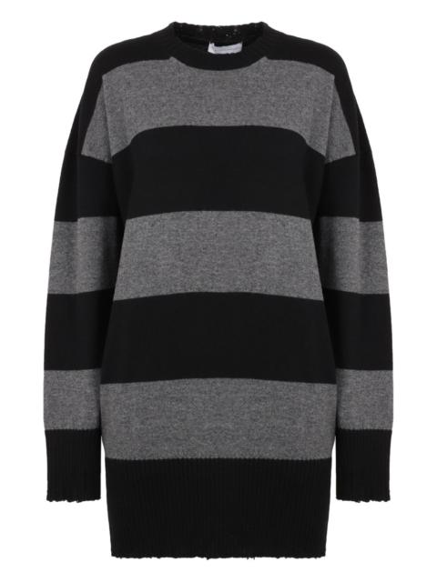 Stella McCartney striped ribbed knit dress