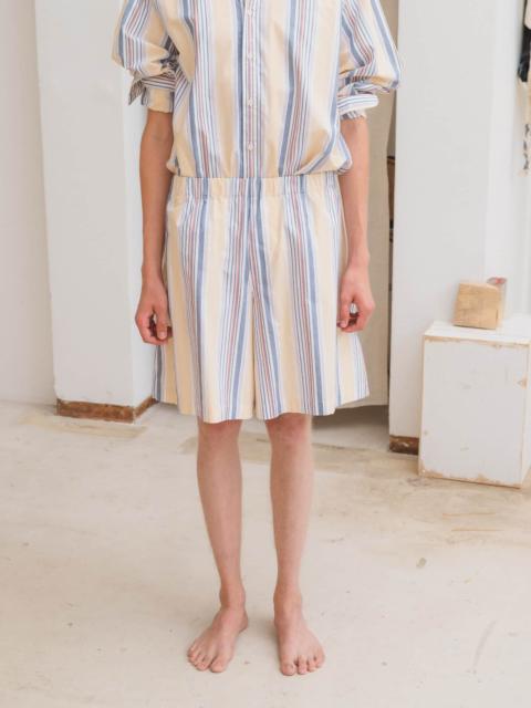 BASERANGE Stave Shorts - Organic Cotton Poplin