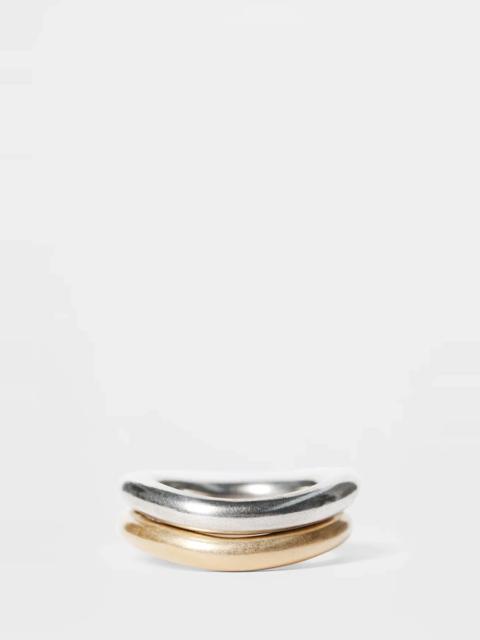 Ann Demeulemeester Ana BiColor Ring Set