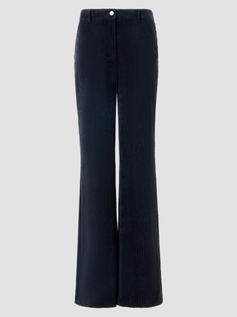 AKRIS Women's Celia Techno Corduroy Pants - Navy