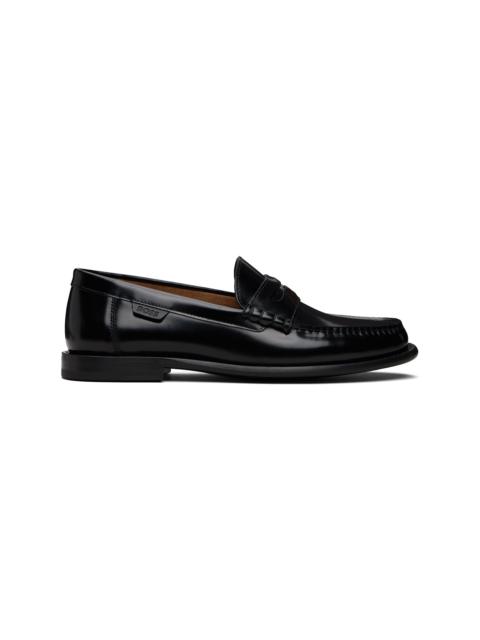 BOSS Black Leather Loafers