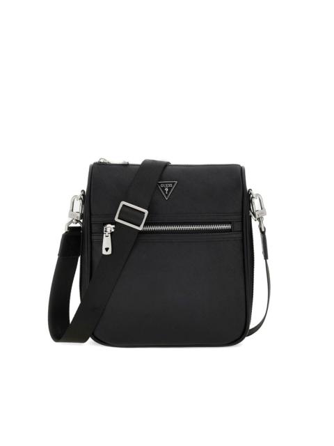 GUESS USA Milano triangle logo cross body bag