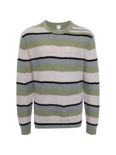 striped wool jumper