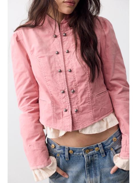 FREE PEOPLE Cloud Nine Ruffle Band Jacket