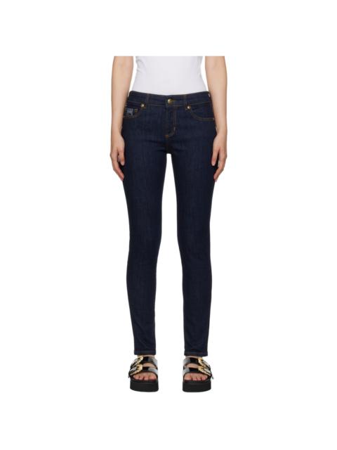 VERSACE JEANS COUTURE Indigo Five-Pocket Jeans