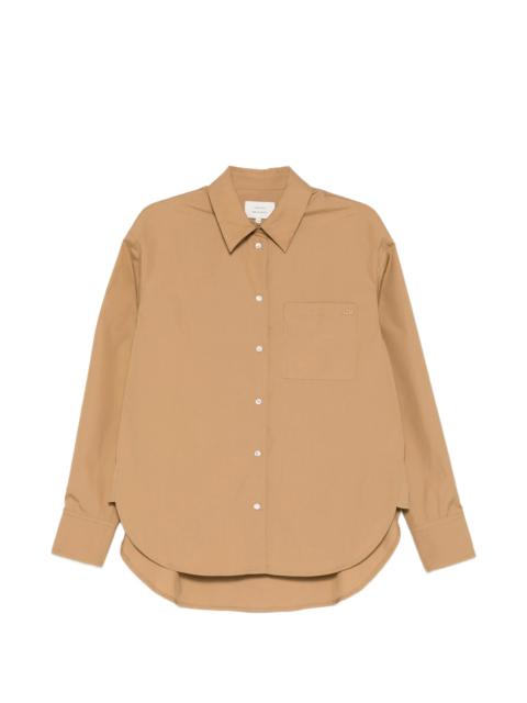 Loulou de Saison Loulou De Saison Pocket Curved Hem Shirt