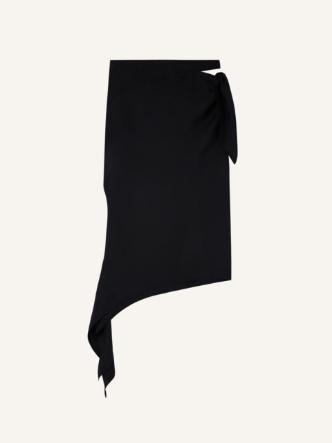 courrèges KNOT SLASH SKIRT