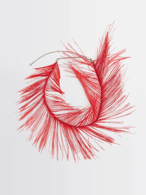 Lemaire FEATHER NECKLACE