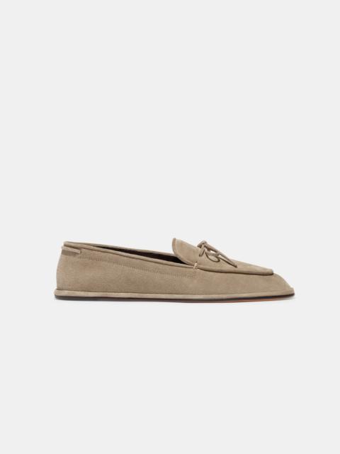 Emme Parsons PARKER MOCCASIN IN TAN SUEDE