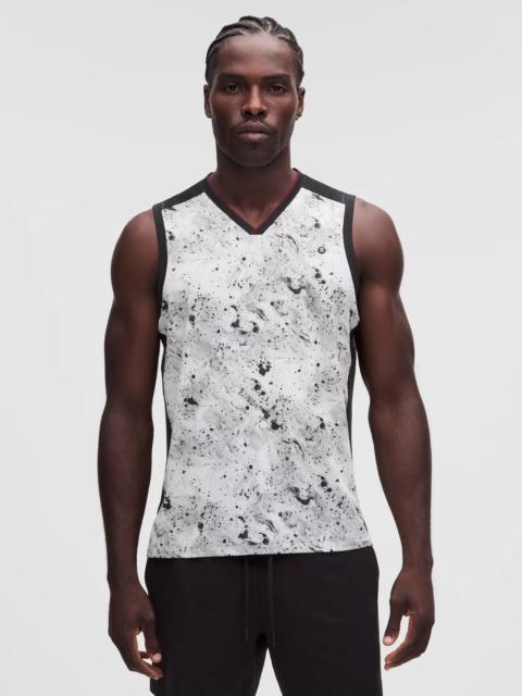 lululemon Pique Mesh-Panel Sleeveless Tennis Shirt