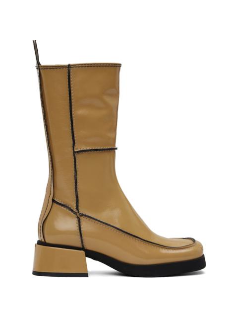 Beige Alzira Boots