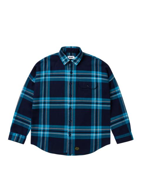 PALACE SURPLUS FLANNEL SHIRT NAVY