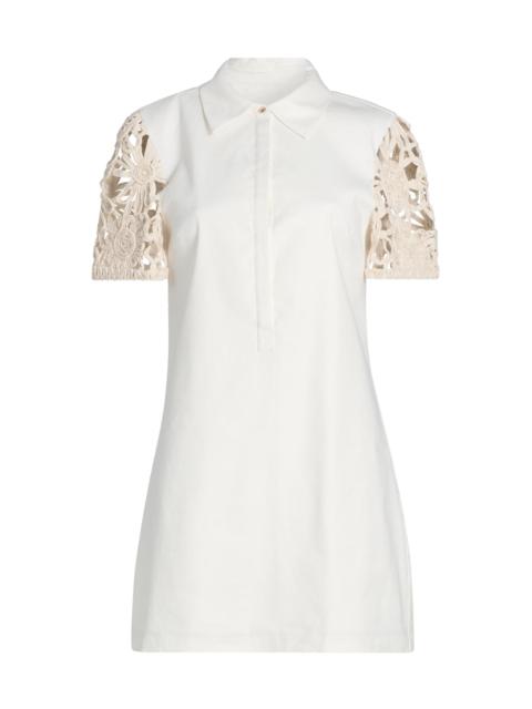 RAMY BROOK Women's Celine Linen-Blend Minidress - Ivory