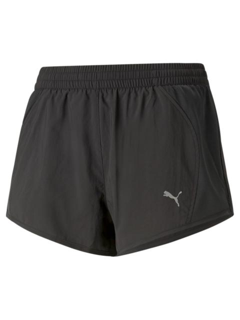 (WMNS) PUMA RUN FAVOURITE Velocity 3 Inch Running Shorts 'Black' 523178-01